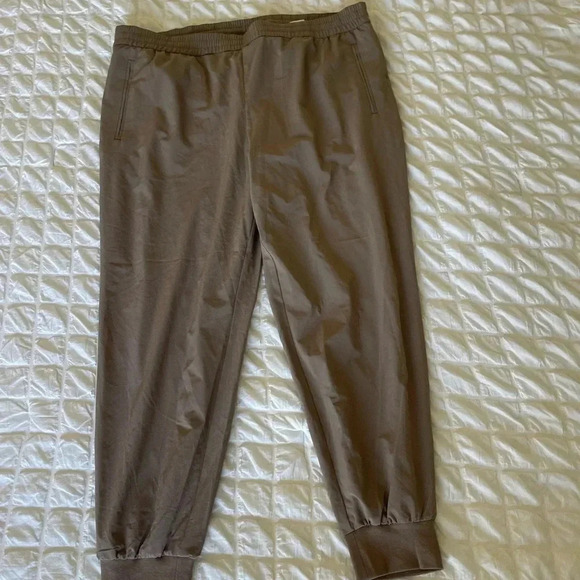 Banana Republic Air stretch jogger pants in taupe - Picture 5 of 10